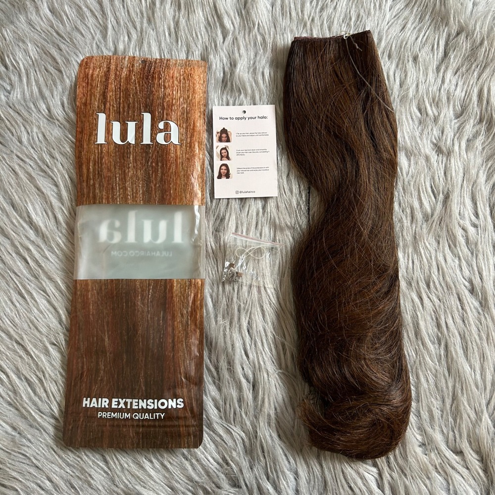 Lula Halo 18" Hair Extensions Brown M02 4/30